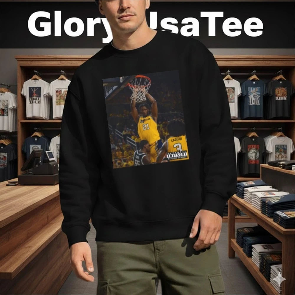 Morez Johnson Jr. Dunk On Carr Shirt