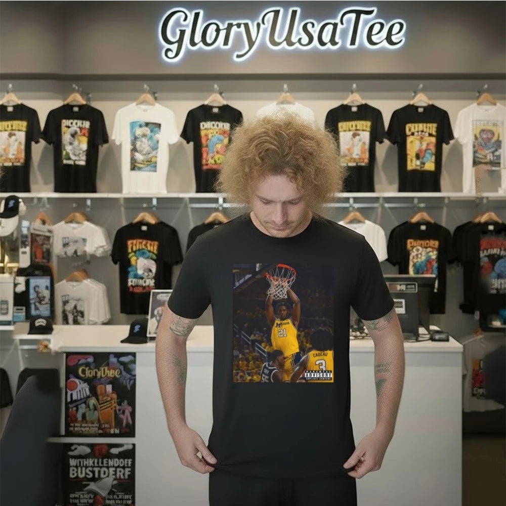 Morez Johnson Jr. Dunk On Carr Shirt