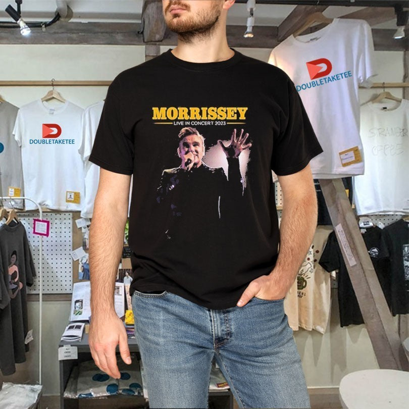 Morrissey Live In Concert 2023 Tour Shirts