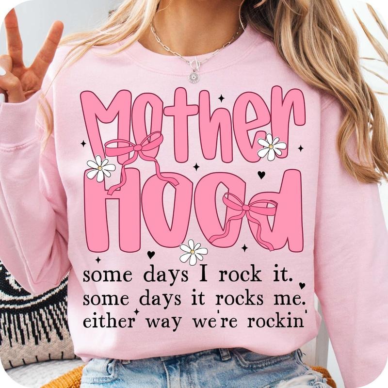Motherhood Coquette Bow Checker shirt , Retro Mother hood shirt , Funny Mom Sarcastic Mama shirt , Retro shirt  Mom shirt...