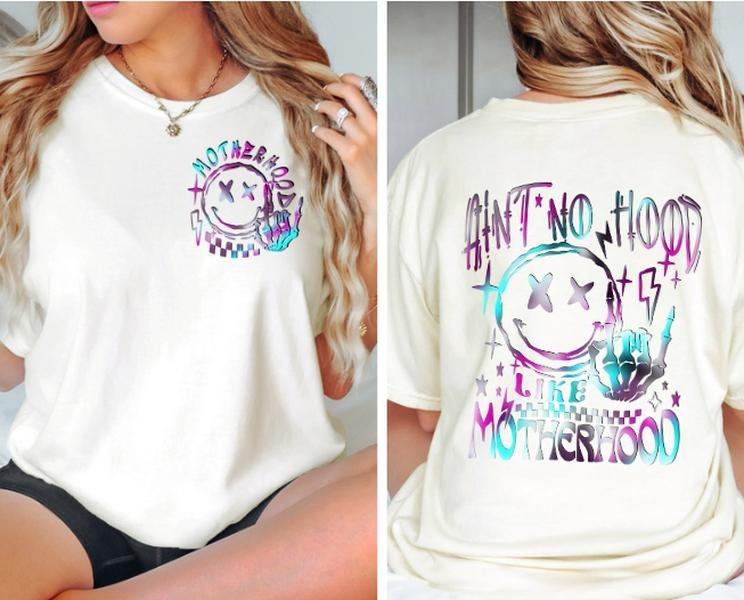 Motherhood T-Shirt - Aint No Hood like Motherhood - Women's Top Hoodie, Sweatshirt | TeeBloomCo.com