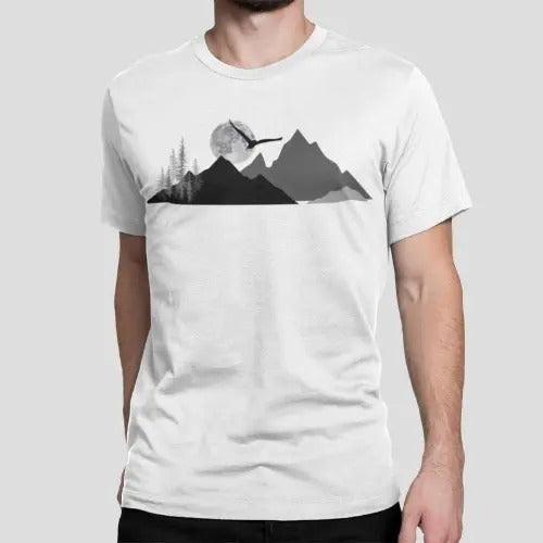 Mountain Graphic Tee | Mountaineering Graphic | Hiking Camping Tshirt | Unisex Mountain TShirt | Outdoors T-Shirt |...