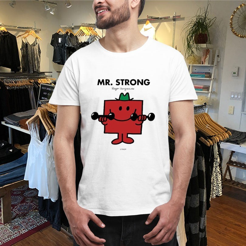 Mr. Men Little Miss Mr. Strong Shirts