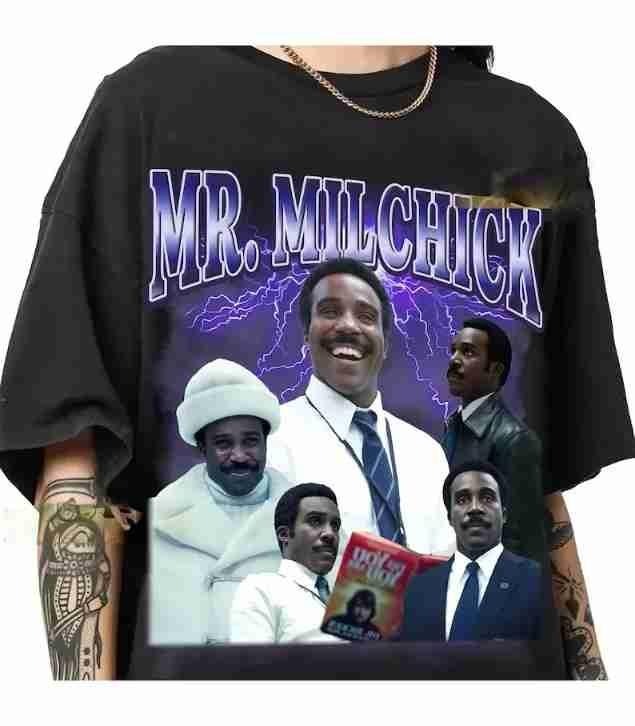 Mr Milchick Severance retro 90s style vintage rap tee shirt Hoodie, Sweatshirt | TeeBloomCo.com