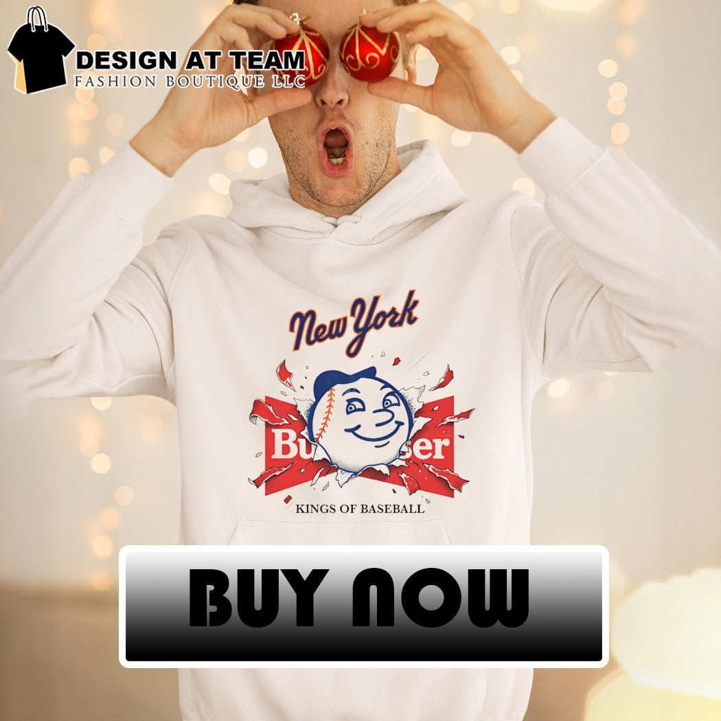 Mr. Met New York Mets x Budweiser Kings of Baseball 2026 shirt