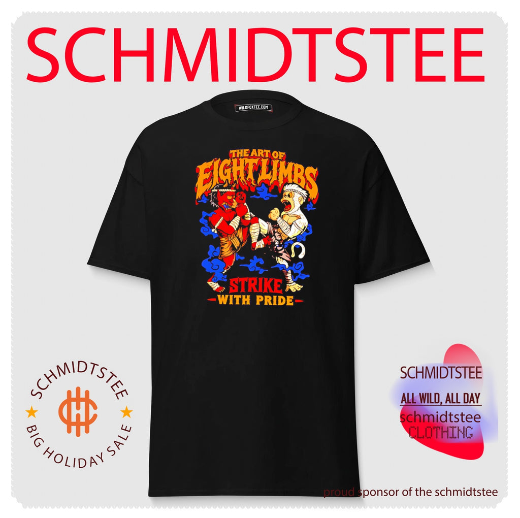 Muay Thai Oni and Hanuman the Art of Eight Limbs Strike with Pride shirt