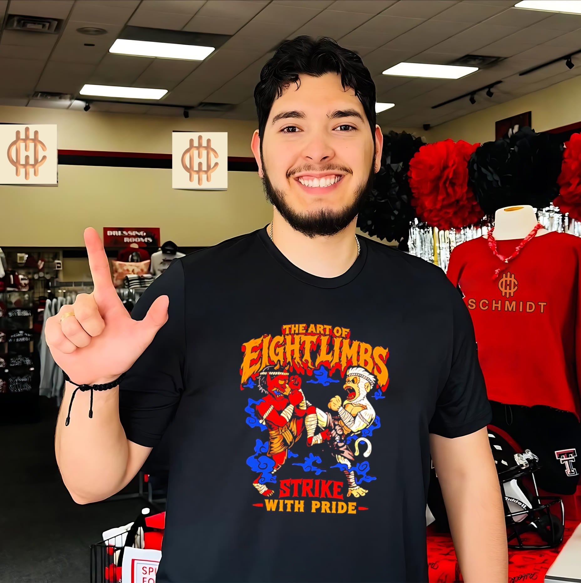 Muay Thai Oni and Hanuman the Art of Eight Limbs Strike with Pride shirt