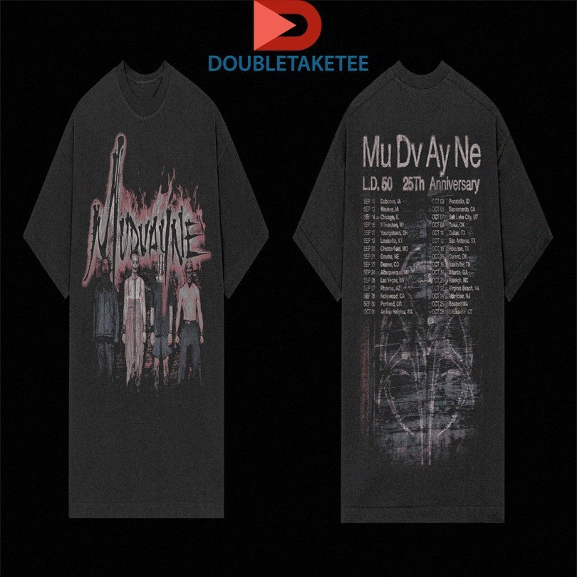 Mudvayne LD 50 25 Years Tour 2025 Dates T-shirts