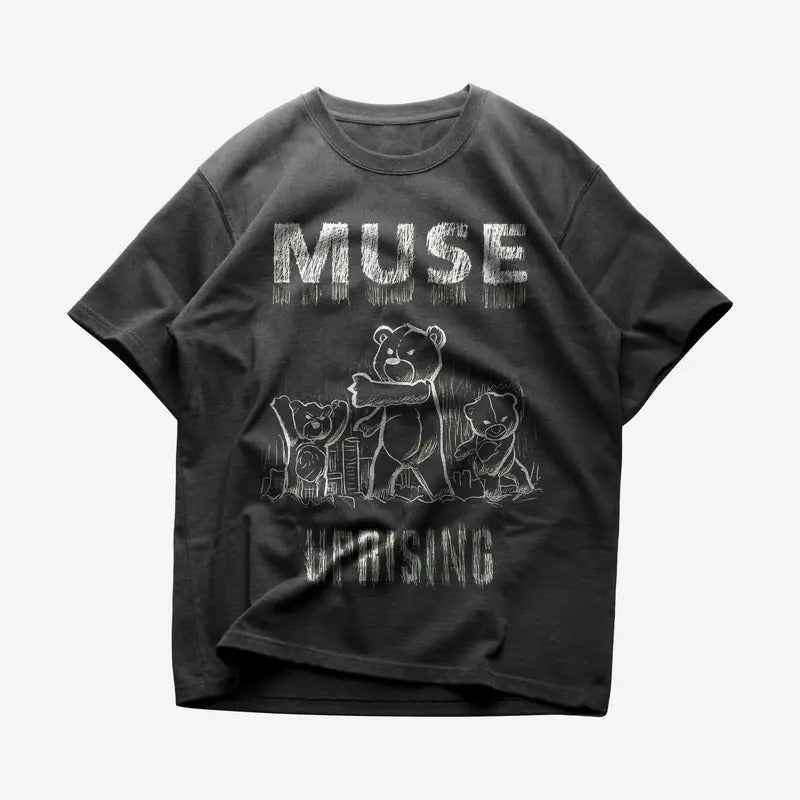 Muse T-shirt - Rock Music Shirt - Muse Merch - Unisex Cotton Tee Hoodie, Sweatshirt | TeeBloomCo.com