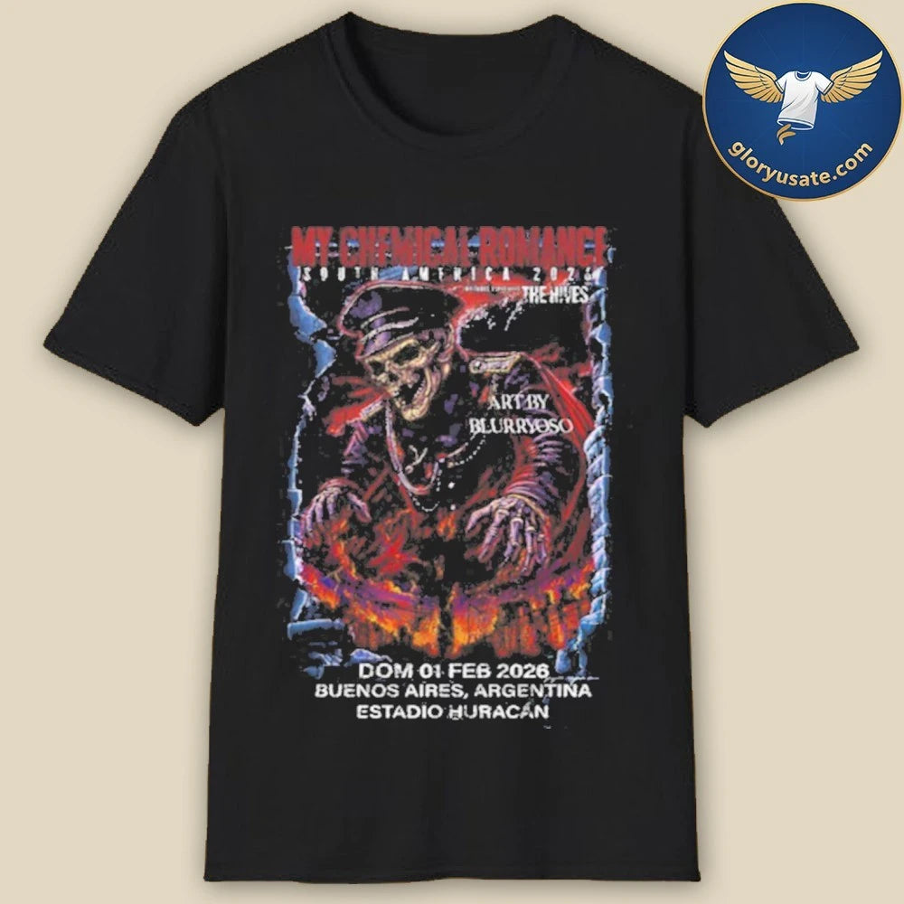 My Chemical Romance South America 2026 T-Shirt