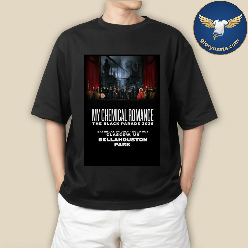 My Chemical Romance at Bellahouston Park 04 July 2026 Poster Shirt