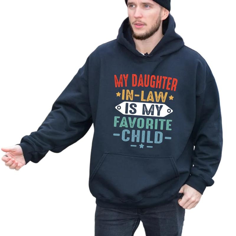 My Daughter In Law Is My Favorite Child T Shirt, Father In Law Shirt, Favorite Daughter In Law Sweatshirt, Unisex...