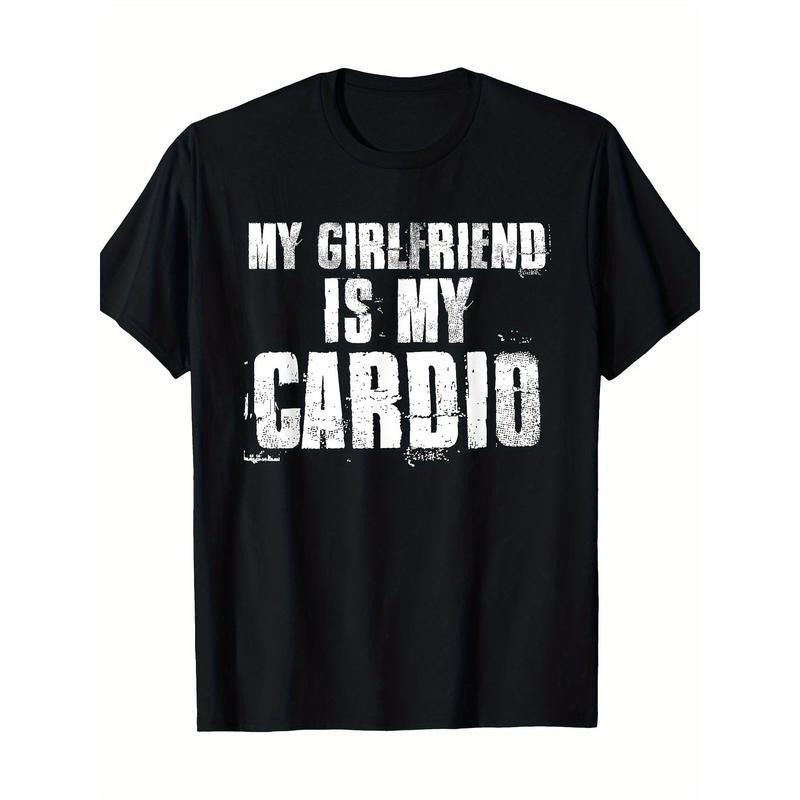 My Girlfriend Is My Cardio Funny Boyfriend Relationship T-Shirt 100%cotton Made in USA Hoodie, Sweatshirt | TeeBloomCo.com