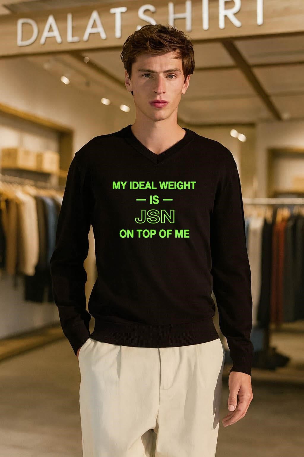 My Ideal Weight Is JSN Jaxon Smith-Njigba On Top shirt