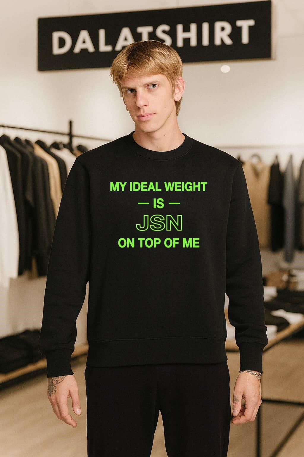 My Ideal Weight Is JSN Jaxon Smith-Njigba On Top shirt