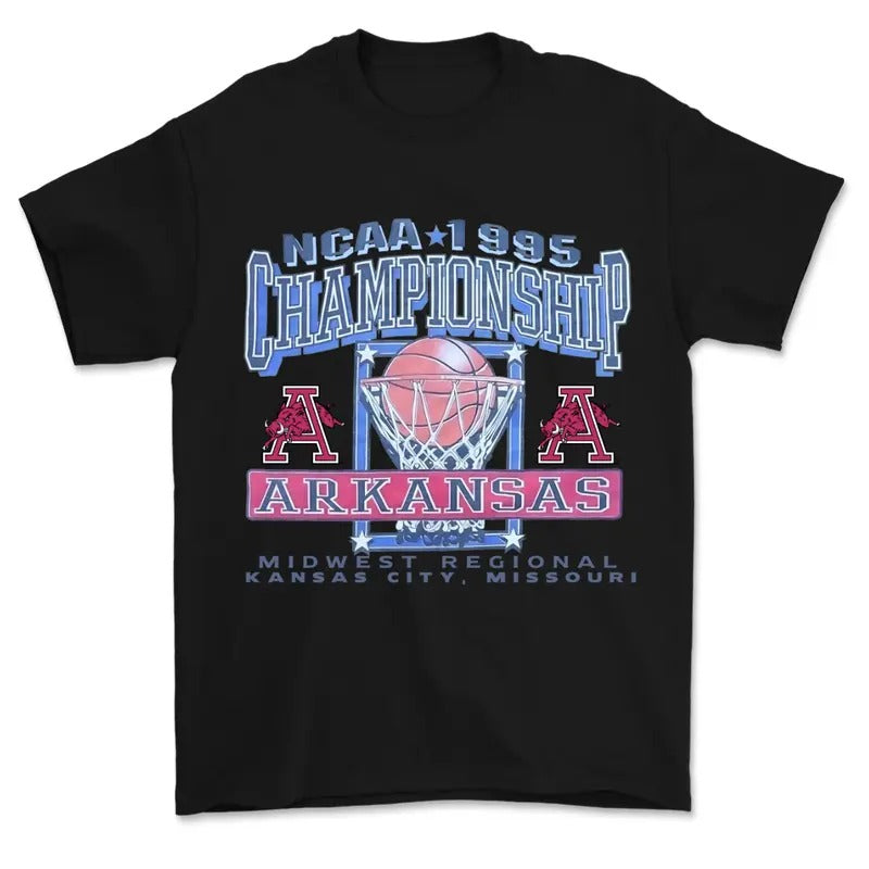 NCAA 1995 Championship Midwest Regional Arkansas Razorbacks Missout T-shirt Hoodie, Sweatshirt | TeeBloomCo.com