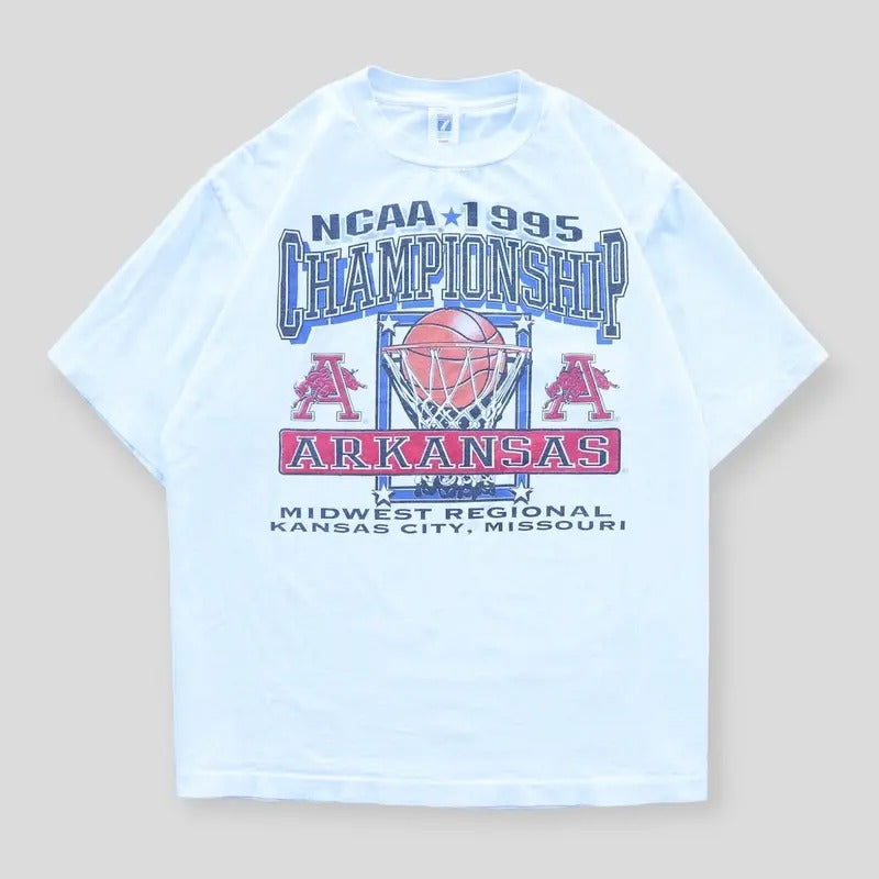 NCAA 1995 Championship Midwest Regional Arkansas Razorbacks Tee Vintage Shirt Hoodie, Sweatshirt | TeeBloomCo.com