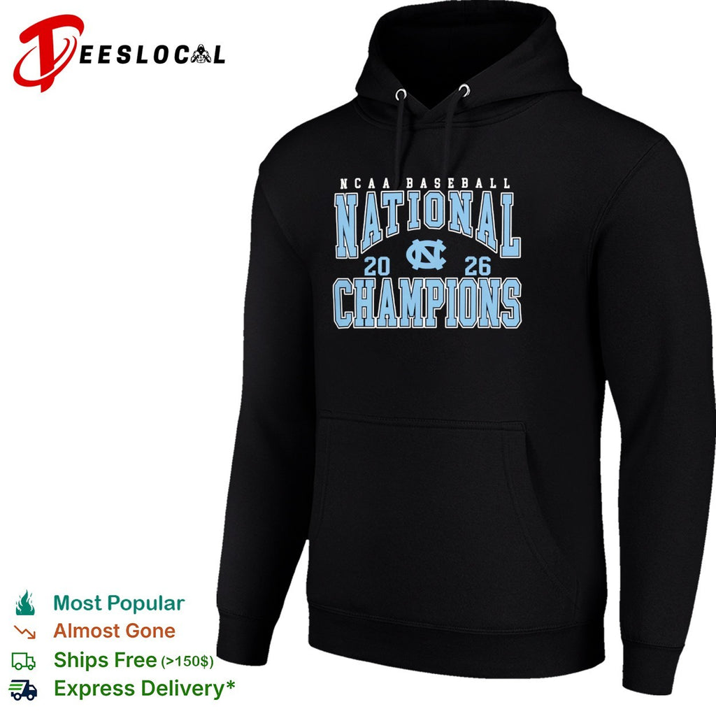NCAA Baseball National Champions 2026 North Carolina Tar Heels logo shirt