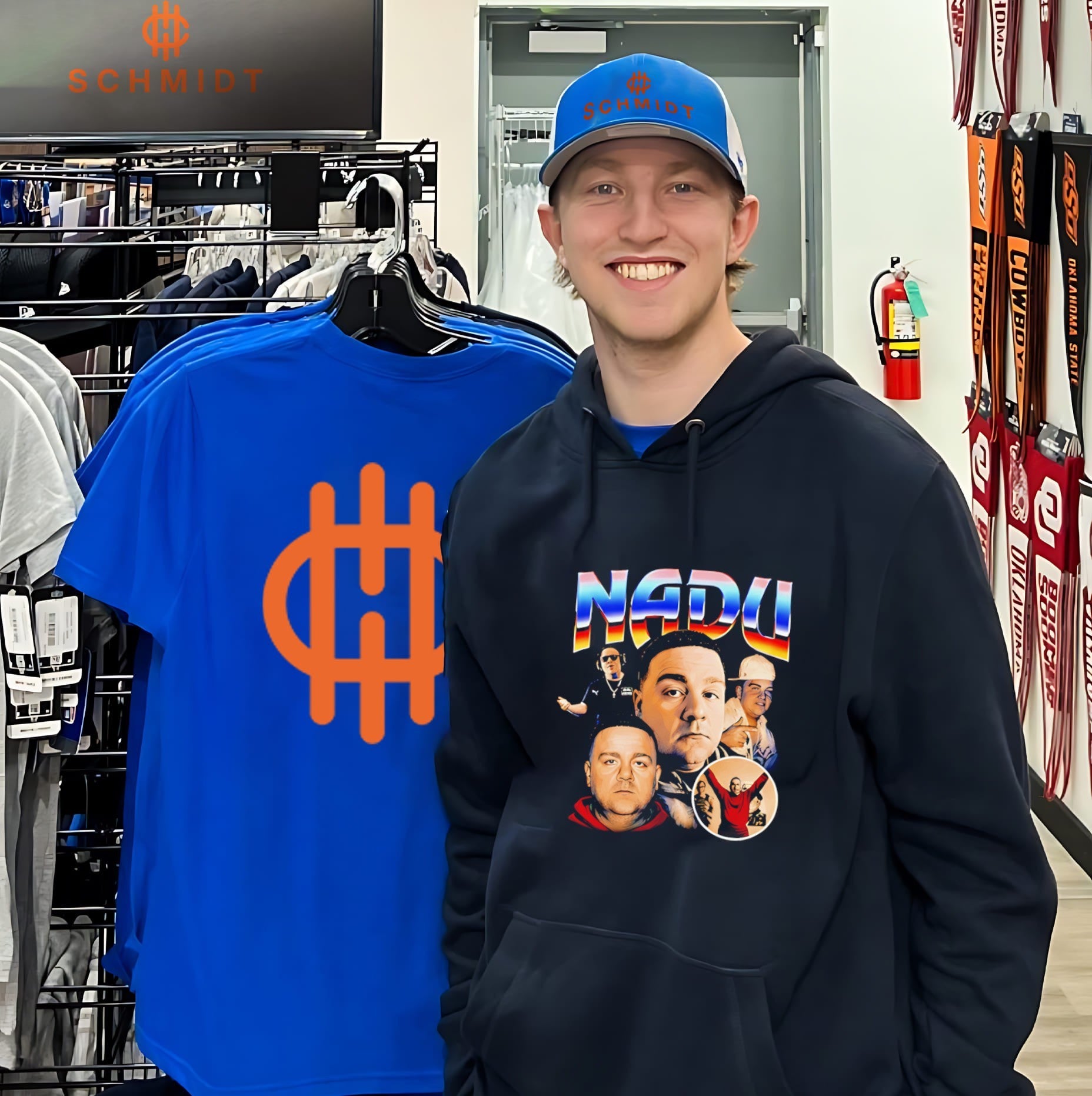 Nadu Tribute Collage Portrait Graphic shirt