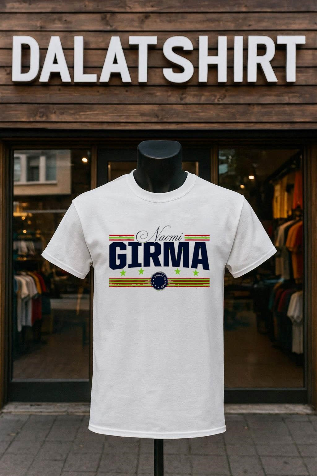 Naomi Girma USWNT players professional soccer star shirt