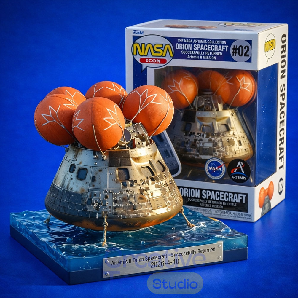 Nasa Artemis II Orion Spacecraft 2026 Splashdown Pop Figure