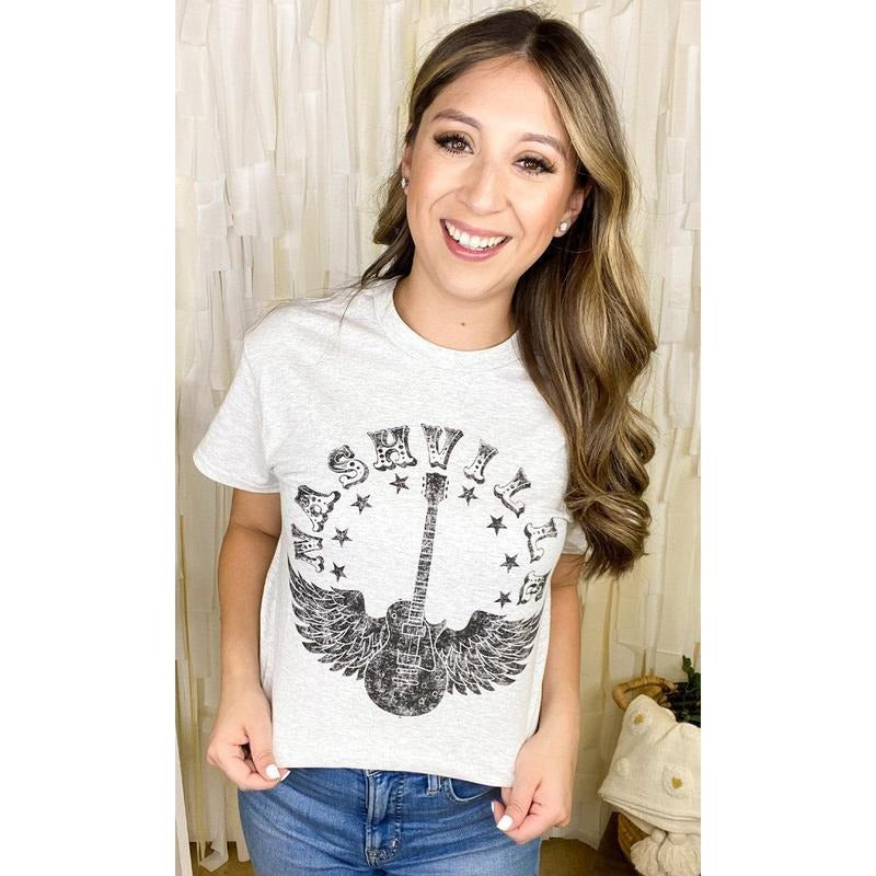 Nashville Guitar Graphic T-Shirtstyle{n002}2 T-Shirts, Hoodie, Sweatshirt | TeeBloomCo.com
