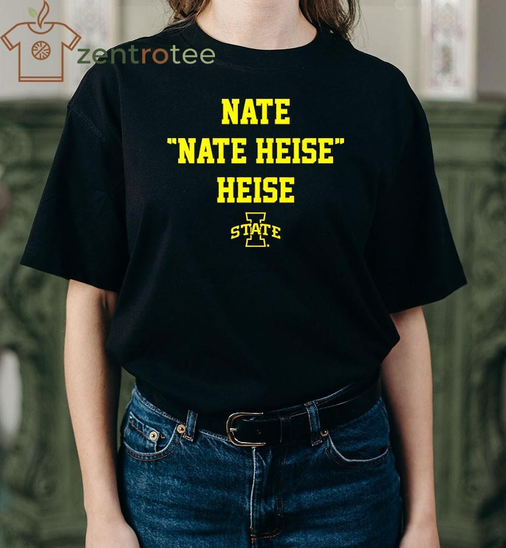 Nate Nate Heise Heise Iowa State Cyclones men’s basketbal tee