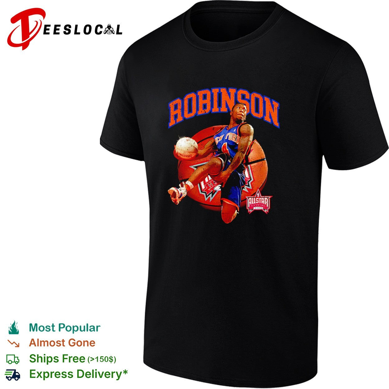 Nate Robinson New York Knicks 2006 NBA All Star Rookie Challenge basketball shirt
