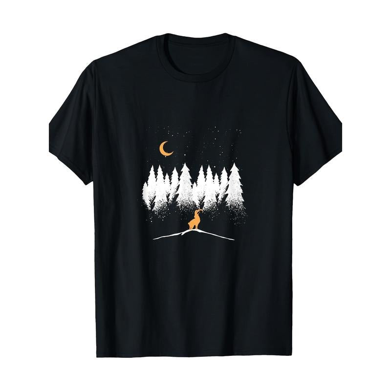 Nature Animal Forest Mountain Camping T-shirt -100% cotton Made in USA Hoodie, Sweatshirt | TeeBloomCo.com