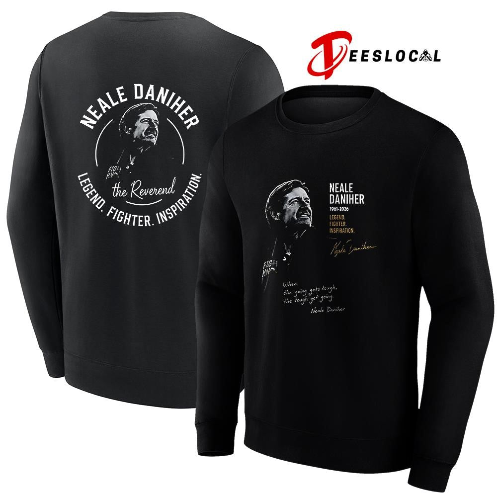Neale Daniher Ao legend fighter inspiration portrait signature shirt