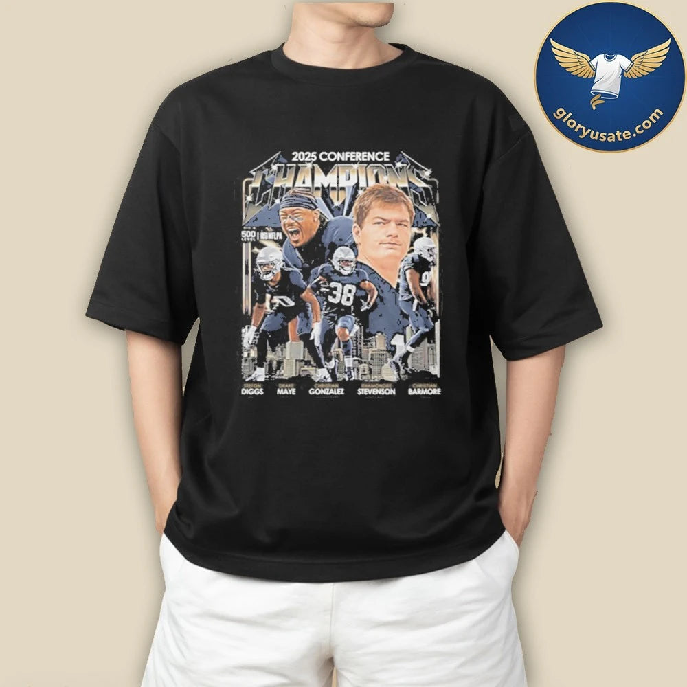 New England Football 2025 Conference Champions T-Shirt