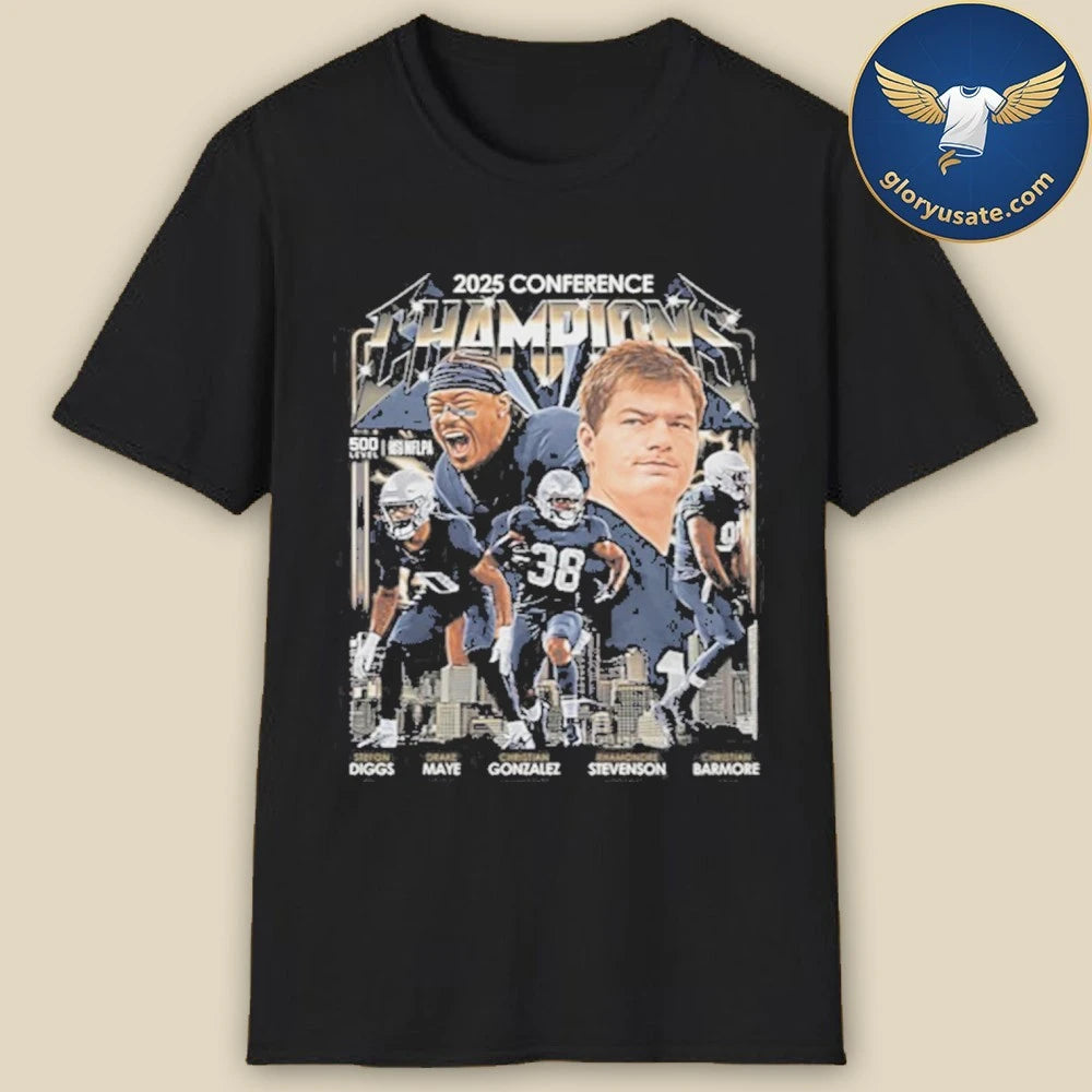 New England Football 2025 Conference Champions T-Shirt