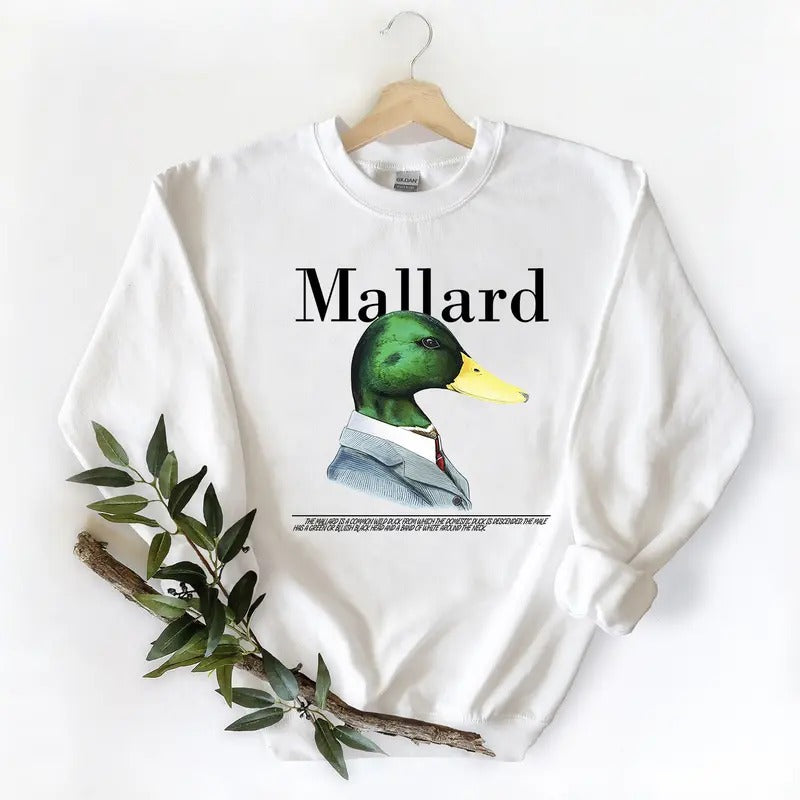 New Funny Mallard Ducks nature graphic Sweatshirt T-shirt Hoodie Unisex gift for Family and Friend | TeeBloomCo.com