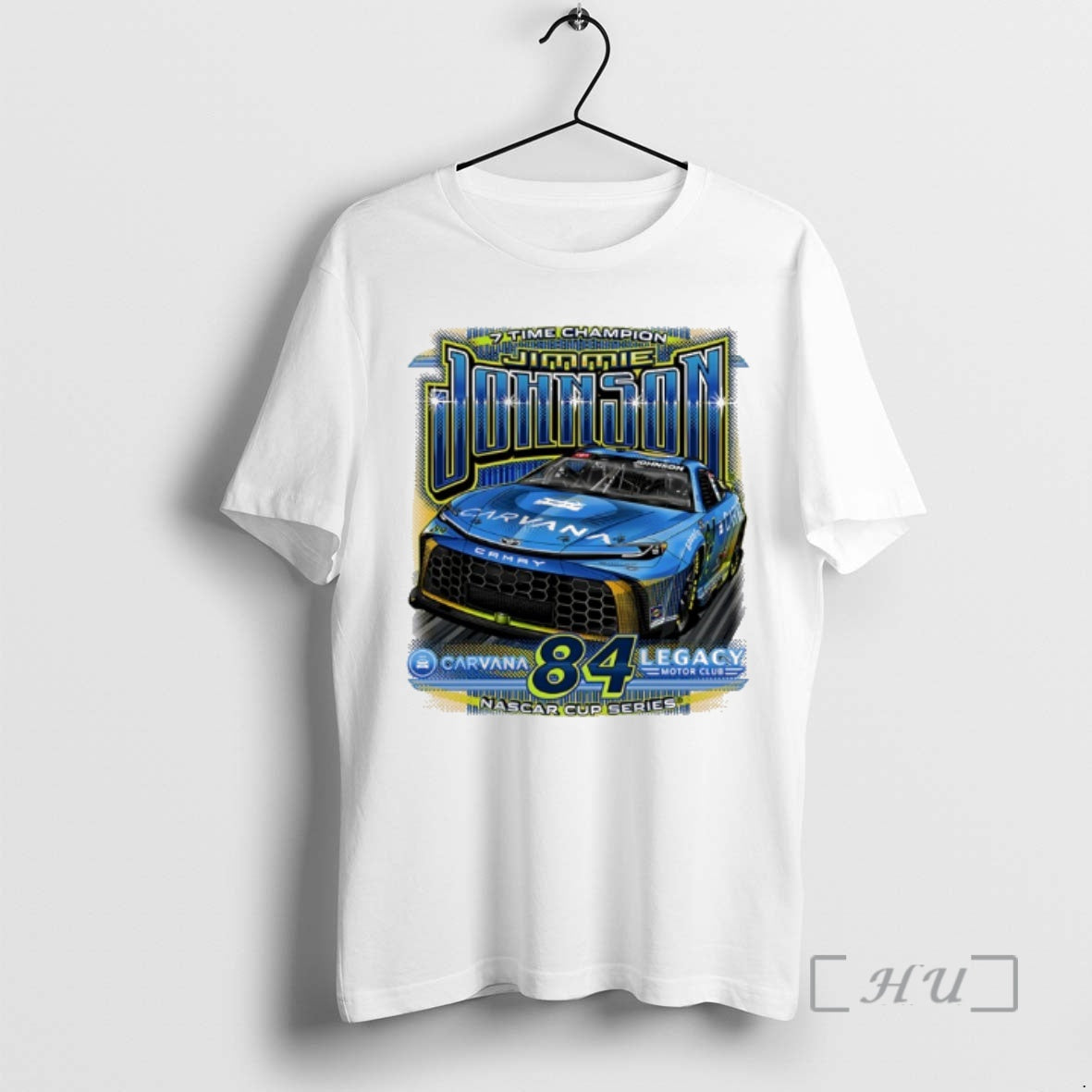 New Jimmie Johnson 7x Champions Carvana Legacy Motor Club T-Shirts, Hoodie, Sweatshirt | TeeBloomCo.com