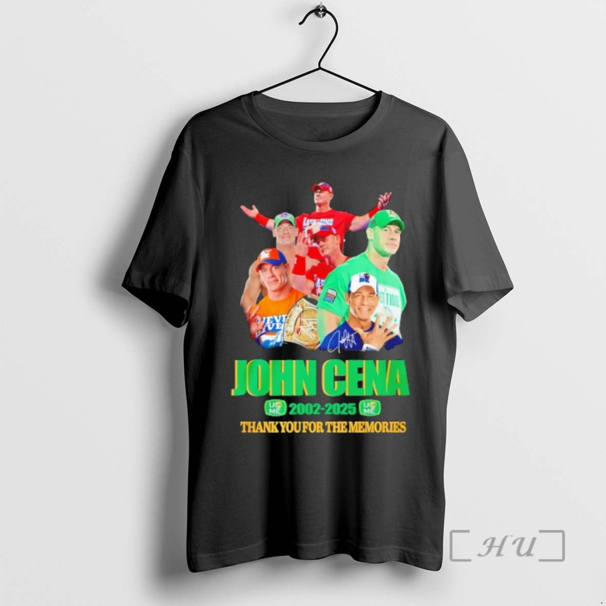 New John Cena 23 Years 2002 2025 Thank You For The Memories Signature Premium T-Shirts, Hoodie, Sweatshirt | TeeBloomCo.com
