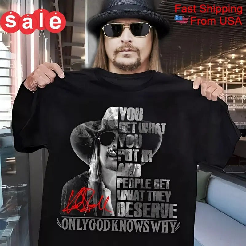 New Kid Rock only God Knows Why Gift For Fans Unisex All Size Shirt Hoodie, Sweatshirt | TeeBloomCo.com
