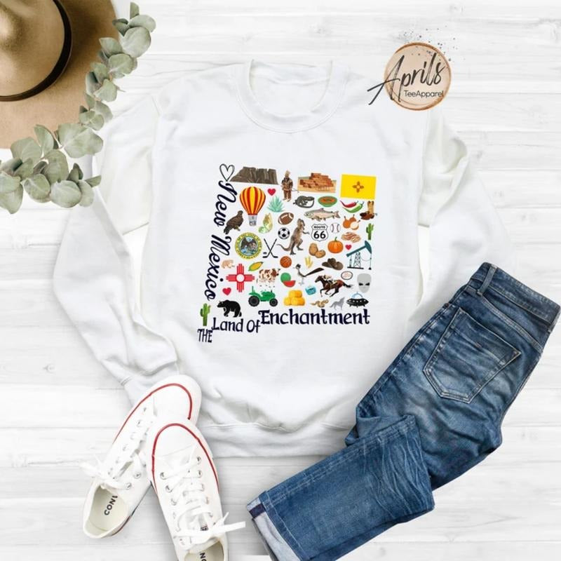 New Mexico Sweatshirt, New Mexico Hoodie, State Shirt Classic Fashion | TeeBloomCo.com