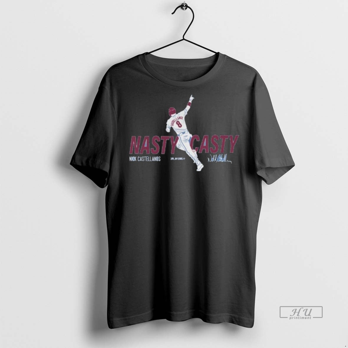 New Nick Castellanos Nasty Casty Graphic Tee Shirt Sweater