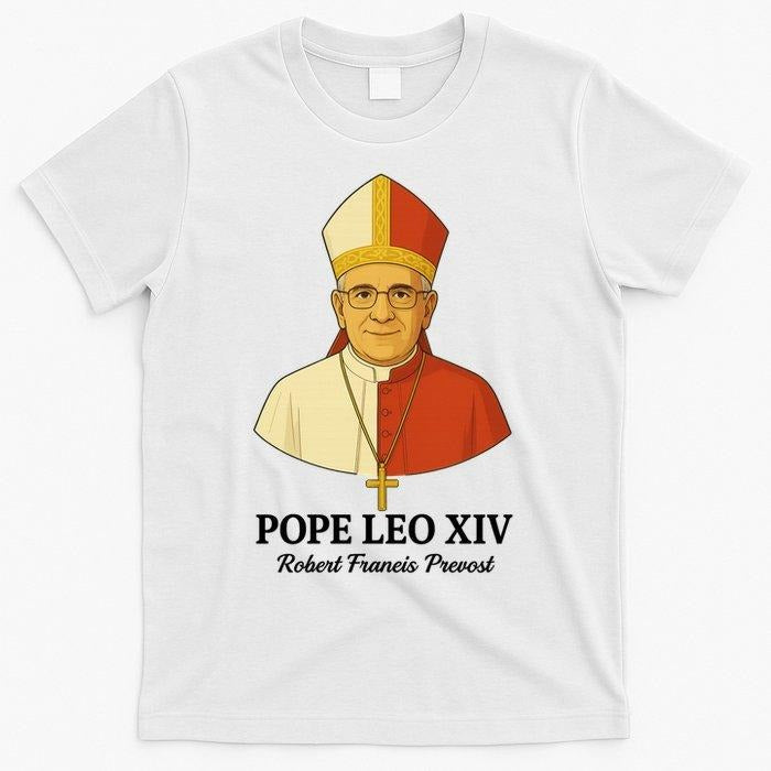 New Pope Leo XIV May 8th, 2025 T-Shirt | Robert Francis Prevost Catholic Tee | Historic Papal Announcement Shirt |...