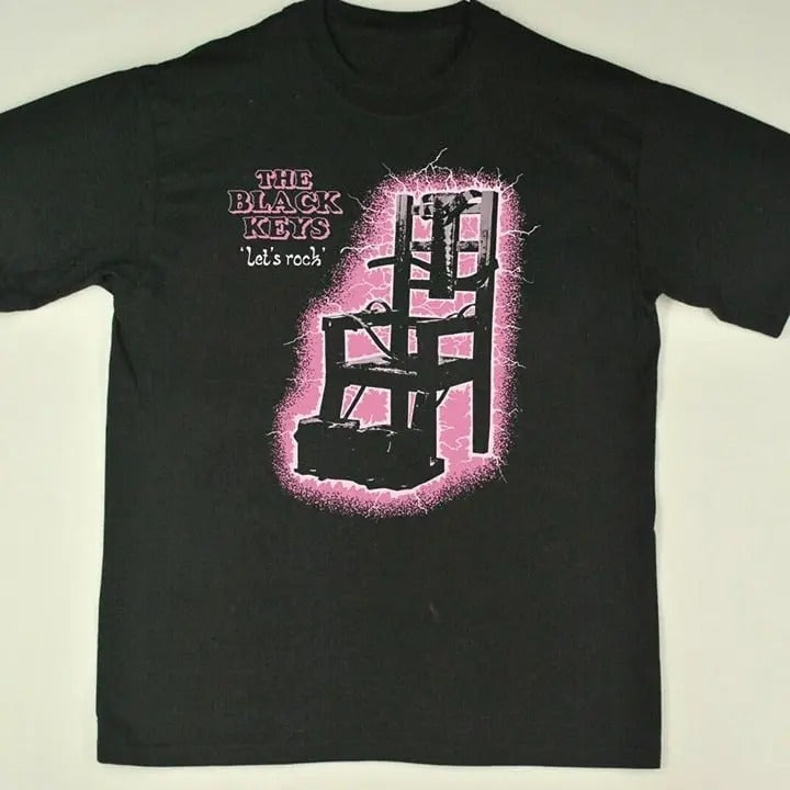 New Popular The Black Keys Shirt Tour Gift For Fans Men Cotton Menswear Tshirt Hoodie, Sweatshirt | TeeBloomCo.com