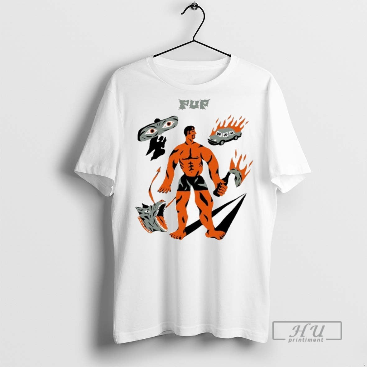 New Pup Muscle Man Tee Shirts Sweatshirt Hoodies
