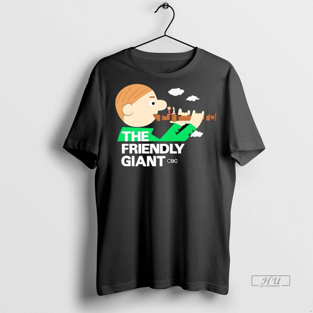 New The Friendly Giant Graphic Tee Shirt Sweater