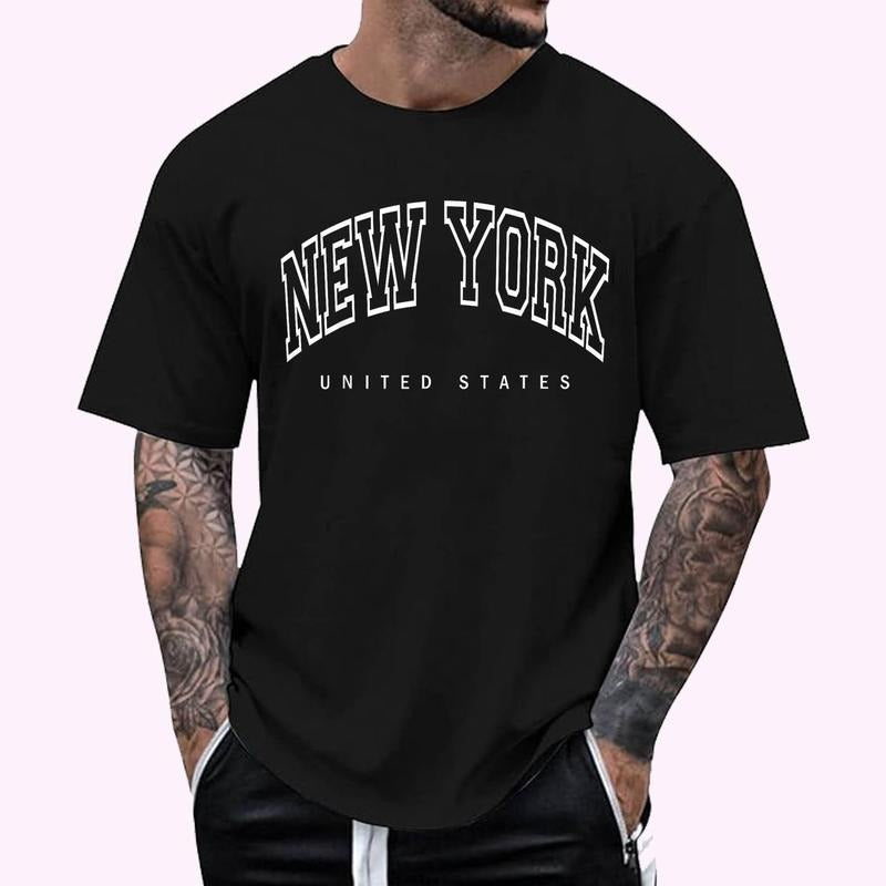 New York City - United States - Throwback Design - Classic T-Shirt , Unisex Cotton 100%, Top Menswear Hoodie, Sweatshirt