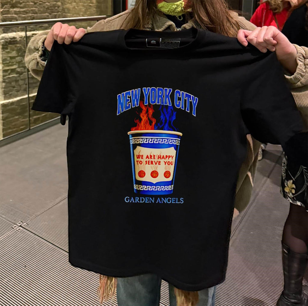 New York City We Are Happy To Serve You Garden Angels shirt