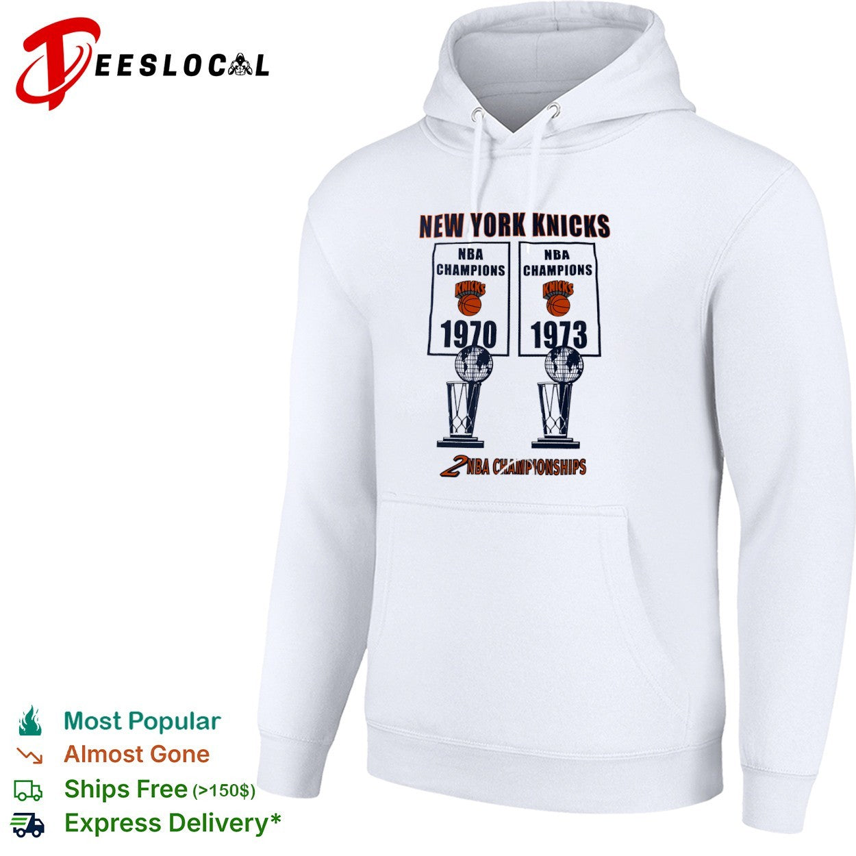 New York Knicks 1970 1973 NBA Champions shirt