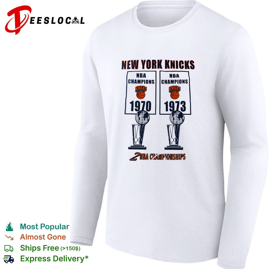 New York Knicks 1970 1973 NBA Champions shirt