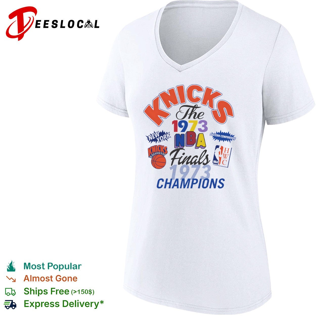 New York Knicks 1973 NBA Finals Champions Eastern Conference shirt