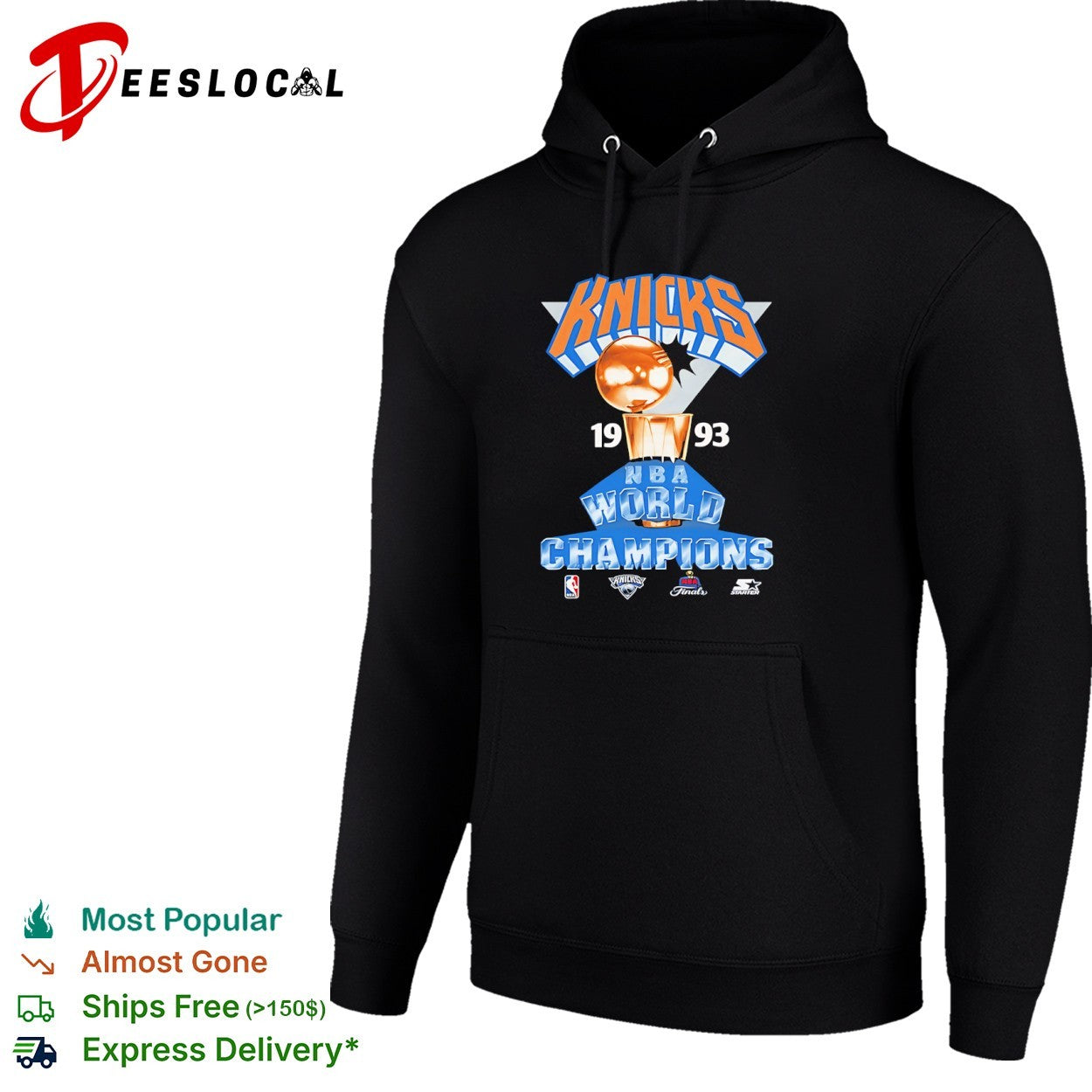 New York Knicks 1993 NBA World Champions Shirt