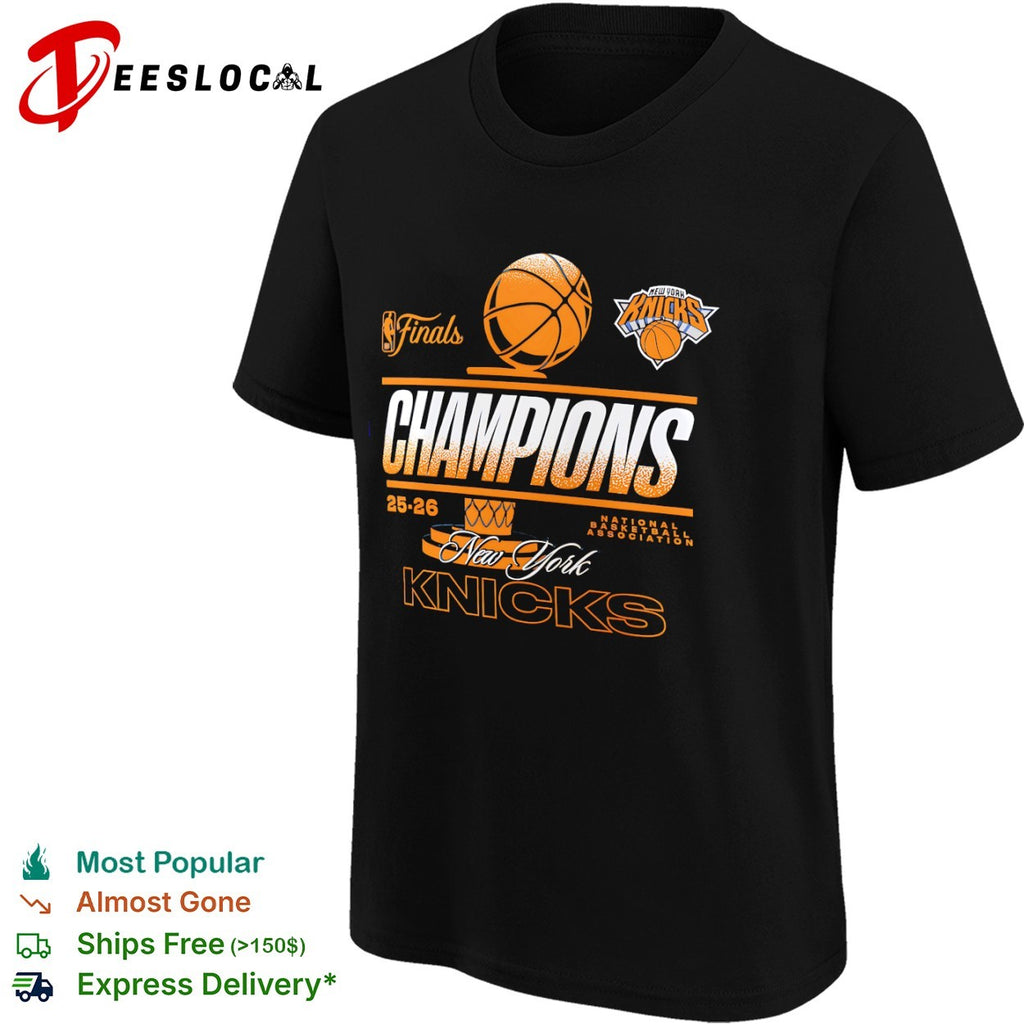 New York Knicks 2025 2026 Champions Finals National Basketball Association shirt