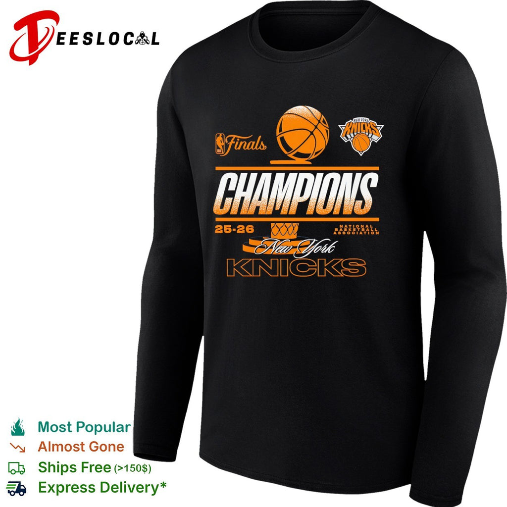 New York Knicks 2025 2026 Finals Champions National Basketball Association team shirt